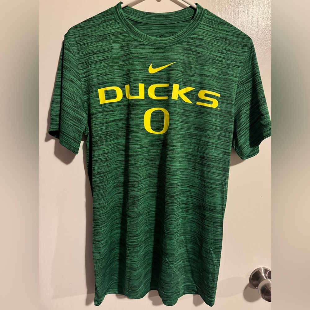 Oregon Ducks Nike 2025 Sideline Velocity Dri-FIT T-Shirt - Green Men’s S NWT